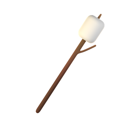 Palito de malvavisco  3D Icon