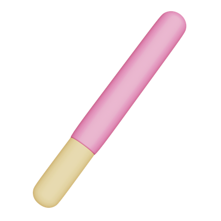 Palito de pocky rosa  3D Icon