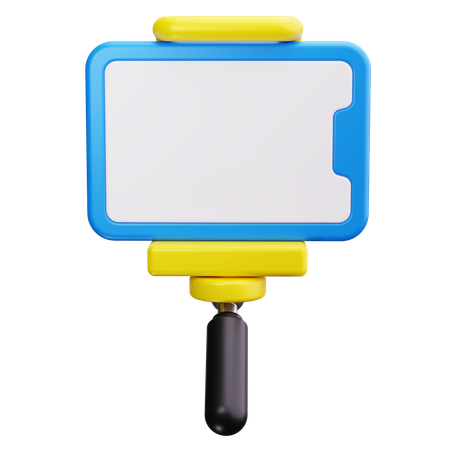 Palo para selfies  3D Icon