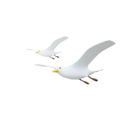 Palomas  3D Icon