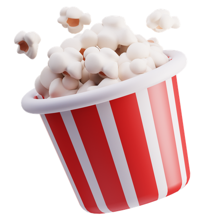 Palomitas  3D Icon