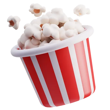 Palomitas  3D Icon