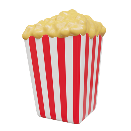 Palomitas  3D Icon