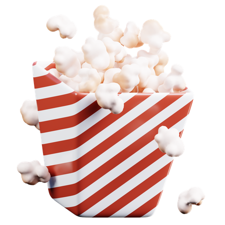 Palomitas  3D Icon