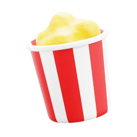 Palomitas  3D Icon