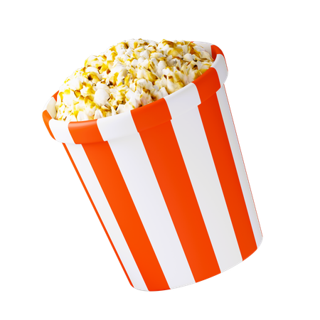 Palomitas  3D Icon