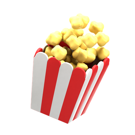 Palomitas  3D Icon