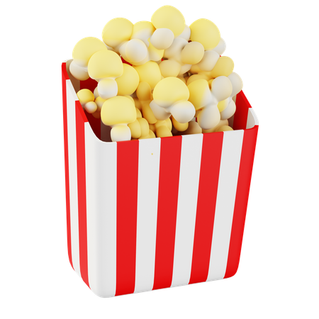 Palomitas  3D Icon