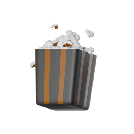 Palomitas  3D Icon