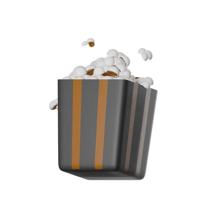 Palomitas  3D Icon