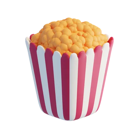 Palomitas  3D Icon