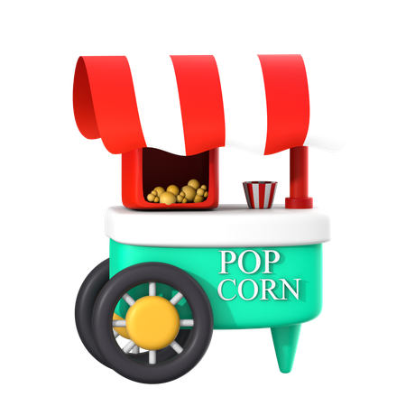 Palomitas  3D Icon