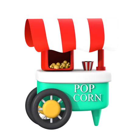 Palomitas  3D Icon