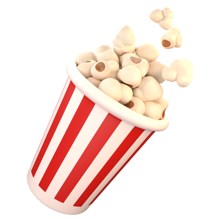 Palomitas  3D Icon