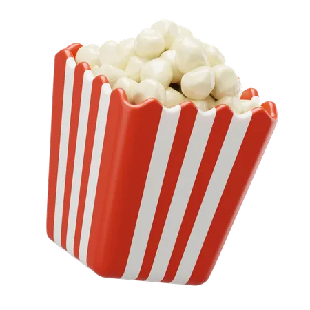 Palomitas  3D Icon