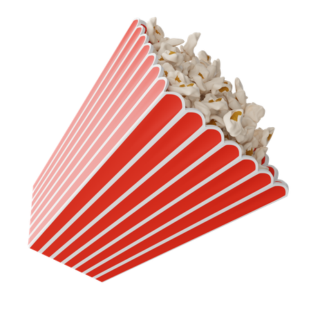 Palomitas  3D Icon