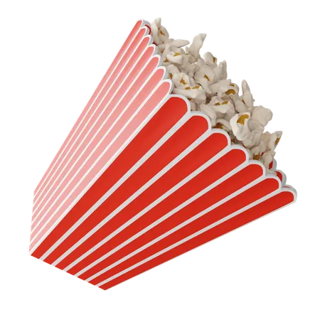 Palomitas  3D Icon