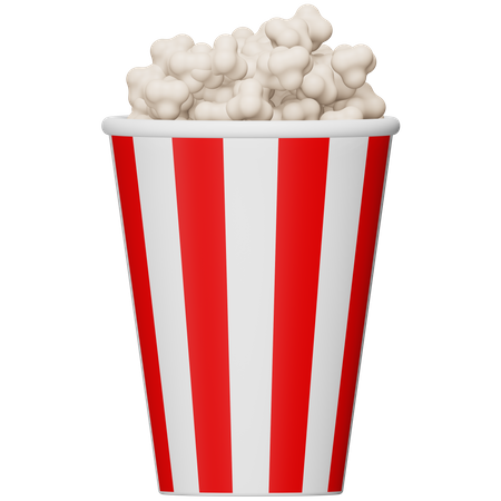 Palomitas  3D Icon