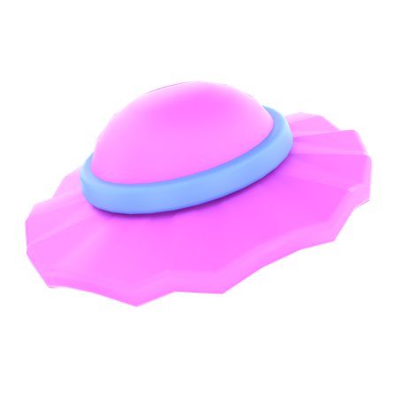 파멜라 모자  3D Icon