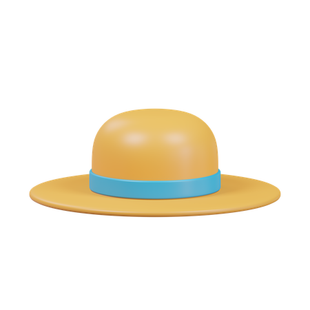 Chapeau paméla  3D Icon