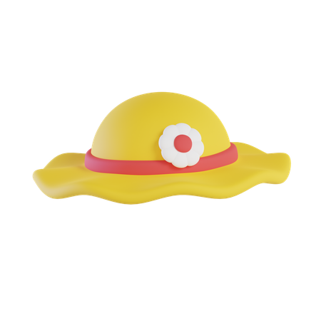 Chapeau paméla  3D Icon