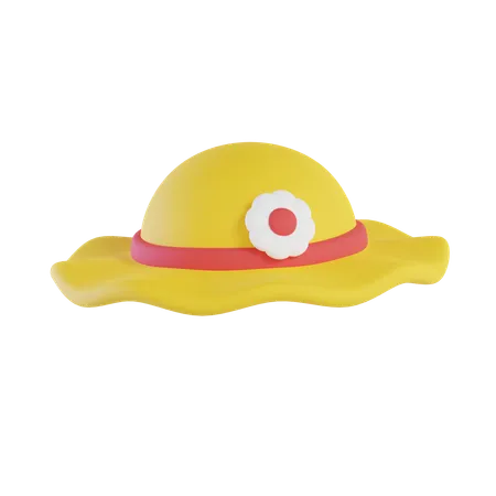 Chapeau paméla  3D Icon