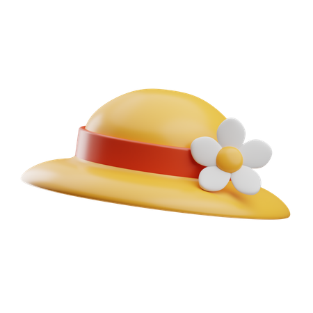 Chapeau paméla  3D Icon