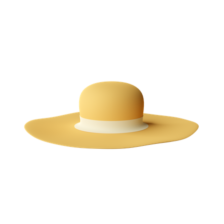 Chapeau paméla  3D Icon