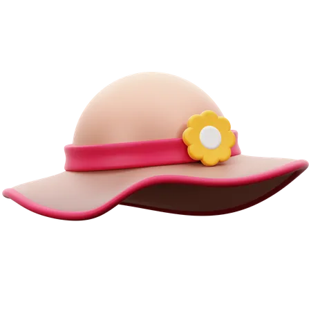 Chapeau paméla  3D Icon