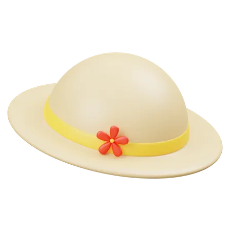 Chapeau paméla  3D Icon