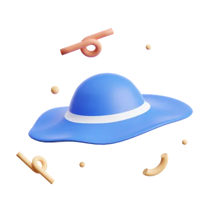 Chapeau paméla  3D Icon