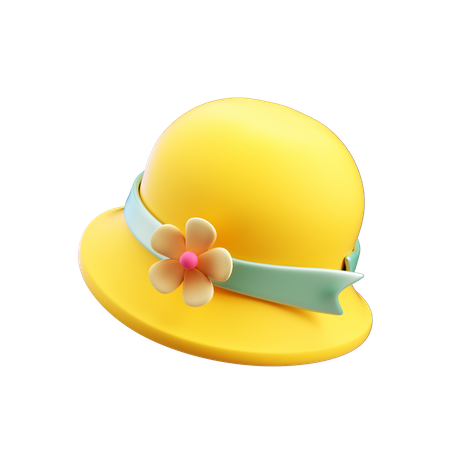 Chapeau paméla  3D Icon