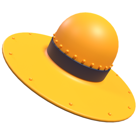 Chapeau paméla  3D Icon