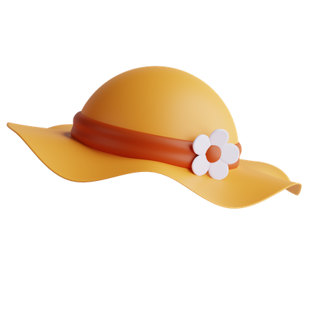 Chapeau paméla  3D Icon