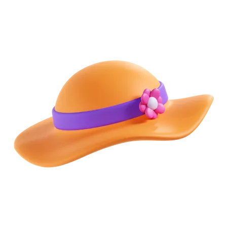 Chapeau paméla  3D Icon