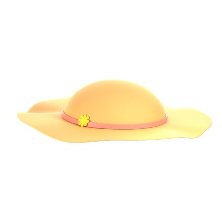 Chapeau paméla  3D Icon