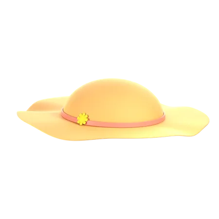 Chapeau paméla  3D Icon