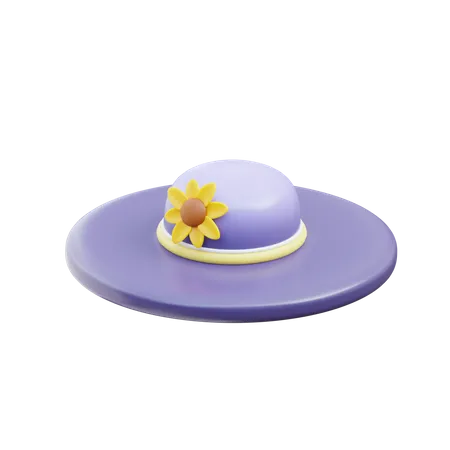 Chapeau paméla  3D Icon