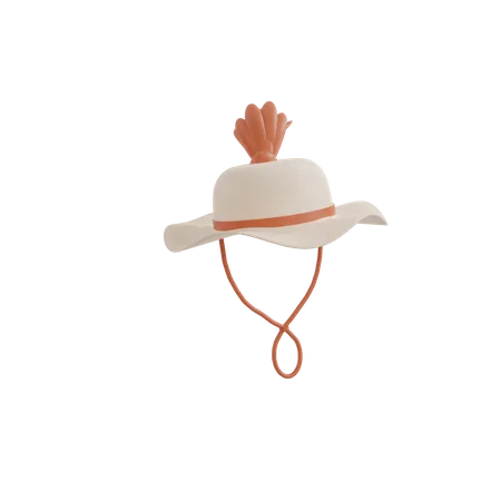 Chapeau paméla  3D Icon