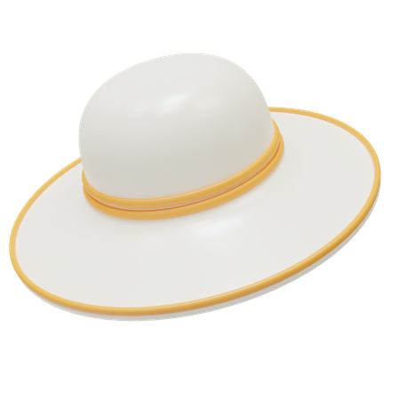 Chapeau paméla  3D Icon