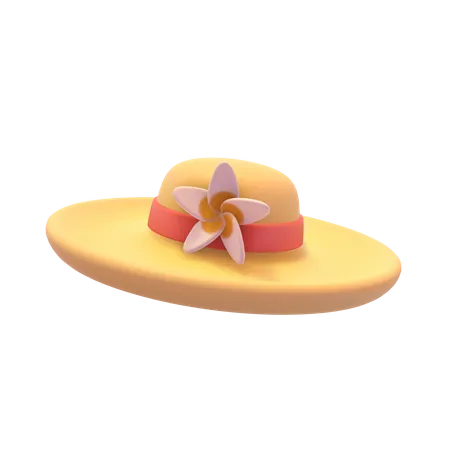 Chapeau paméla  3D Icon