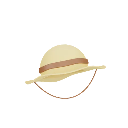 Chapeau paméla  3D Icon