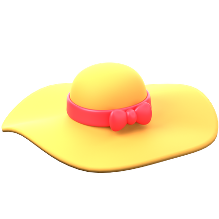 Chapeau paméla  3D Icon