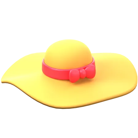 Chapeau paméla  3D Icon