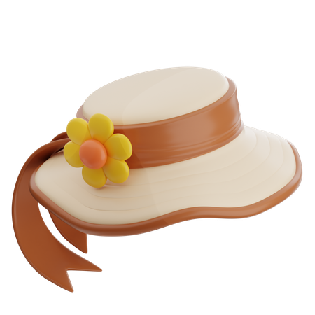 Pamela Hat  3D Icon