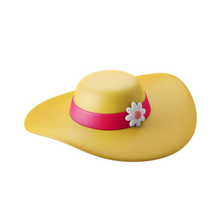 Pamela Hat  3D Icon