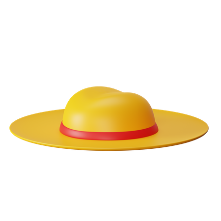 Pamela Hat  3D Icon