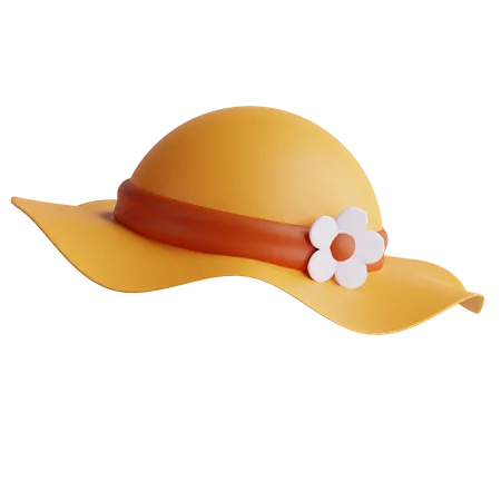 Pamela Hat  3D Icon