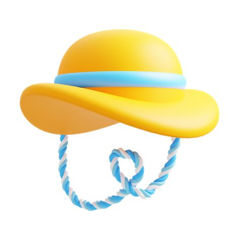 Pamela Hat  3D Icon