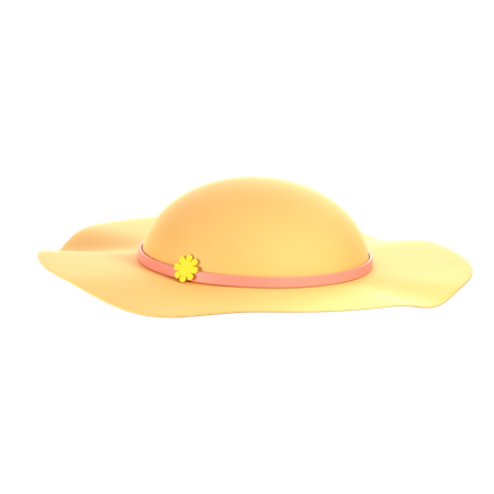 Pamela Hat  3D Icon